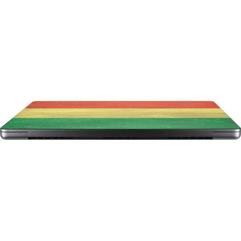 Bolivia Flag Distressed Apple MacBook Pro 14-inch Skin